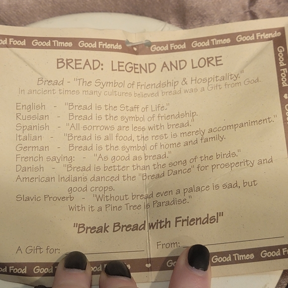 2002 Seneca Ceramics Corp. Heart Land Studios, Made in the USA Bread Warmer - Picture 8 of 11